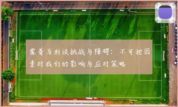 蒙哥马利谈挑战与障碍:不可控因素对我们的影响与应对策略
